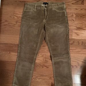 Tan Banana Republic corduroys